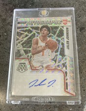 2021-22 Panini Mosaic - Rookie Autographs Mosaic Jalen Johnson #RAM-JLJ (AU, RC)