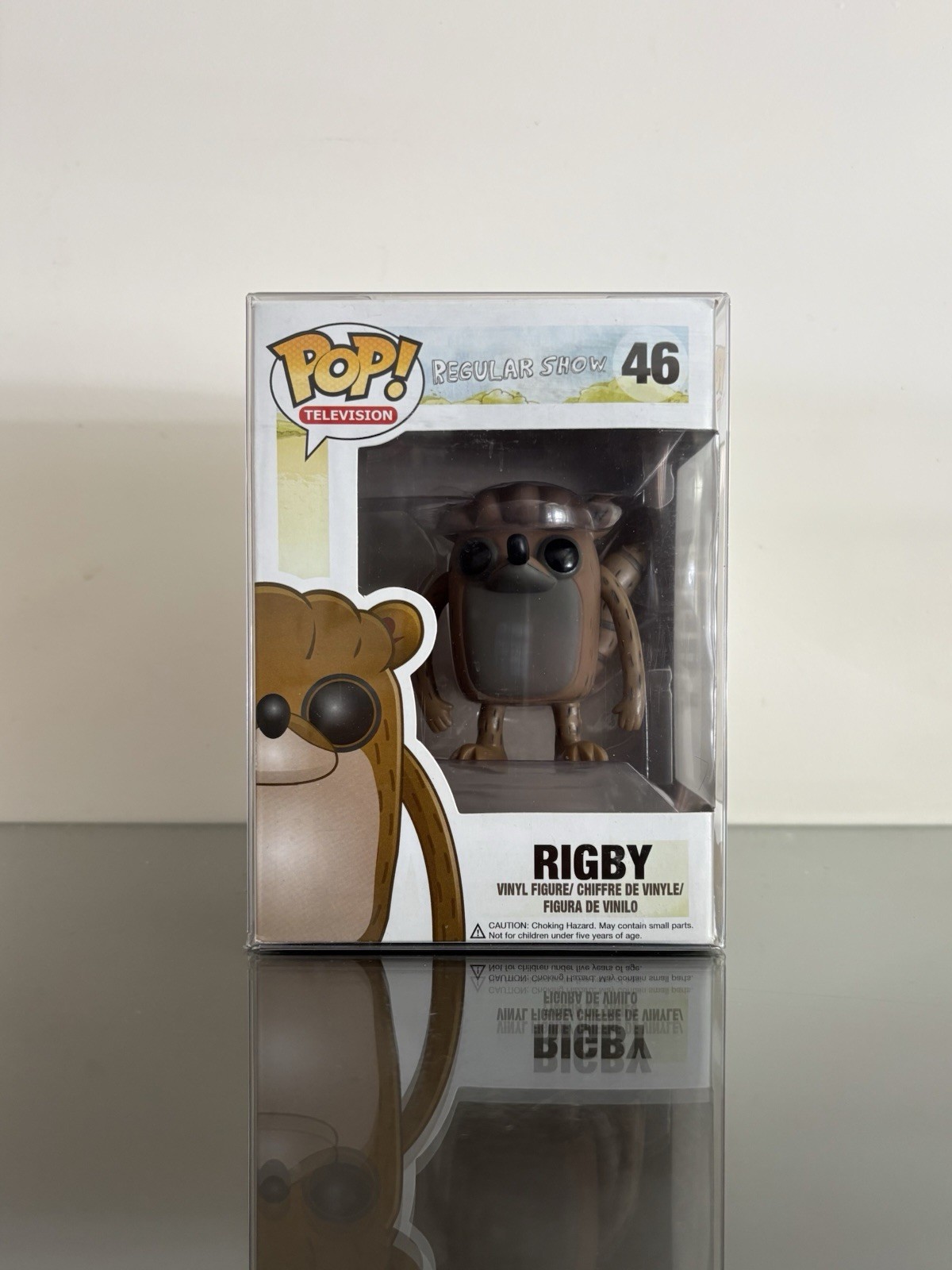 Cartoon Network’s Regular Show Rigby #46 Funko Pop! Vinyl Figure + Pop Protector