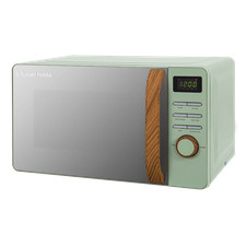 Russell Hobbs RHMD714MG-MN Digital Microwave 700W 17L Scandi Green Wood Effect