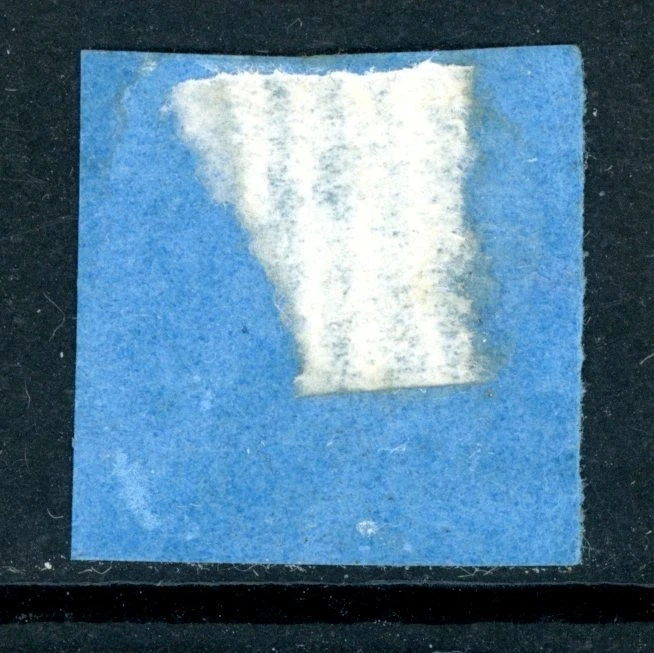 Germany States 1867 Bergdorf ½s Black on Blue Scott #1a Mint W378 - Image 2 of 4