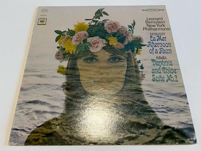 Debussy / Ravel   Bernstein NY Phil   Columbia MS 6754 Stereo LP EX