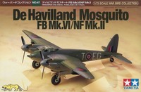 Tamiya 60747 De Havilland Mosquito Fb Mk.Vi / Nf Mk.Ii - 1:72