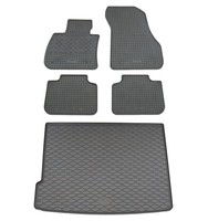 Gummi FußMatten Kofferraumwanne FüR BMW X2 F39 2018- Set Gummimatten Auslage