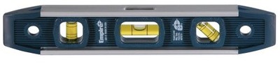 Empire Level 2725819 9'' Magnetic Torpedo Level Aluminum Gray/Black