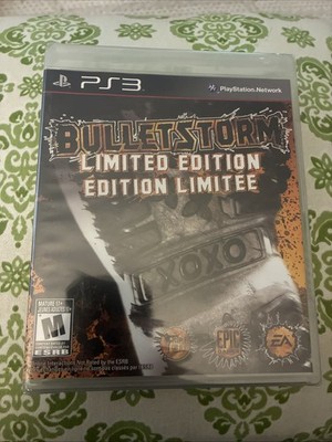Bulletstorm: Limited Edition (Sony PS3, 2011) Factory Sealed!