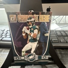 Donruss CHAMP IS HERE Jahan Dotson Philadelphia Eagles Football Trading Card