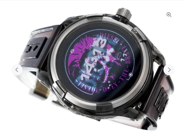 *NUEVO* *SIN ABRIR* Diesel para hombre DZT2018 48 mm caja de acero inoxidable negro Foto 2 de 4