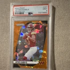 Panini 2024 Prizm Jayden Daniels Rookie Orange Ice #347 PSA 9 Commanders