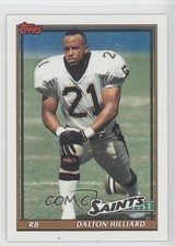 1991 Topps Dalton Hilliard #329 3a3