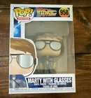 Funko Pop! Movies Back to the Future Marty McFly w/ Glasses #958 Vinyl 2020