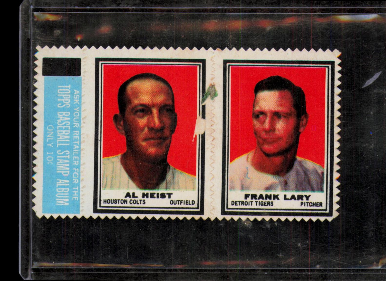 1962 Topps Al Heist/Frank Lary