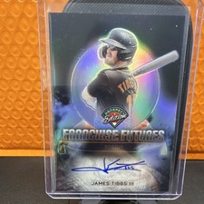 2025 Panini Prospect Edition James Tibbs III #FFS-JT Auto Red Sox