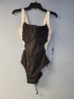 TA3 Lifty Contour One Piece Swimsuit Black/White Size Medium