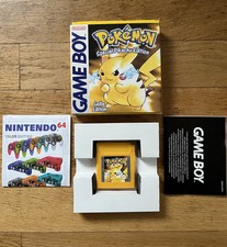ebay® Auktion 406783206100 | Pokemon Gelbe Edition Komplett in OVP Nintendo Gameboy - Top ⚡ Thumbnail of ebay® auction 406783206100 | Pokemon Gelbe Edition Komplett in OVP Nintendo Gameboy - Top ⚡