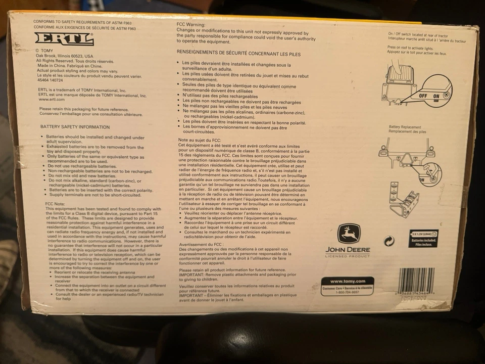 Tractor John Deere 4840 Ertl 1/16 con dobles, serie Precision Elite Foto 3 de 4