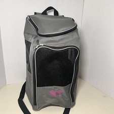 Small/Medium On The Go Travel Mesh Backpack Animal Carrier Dog Cats Small Animal
