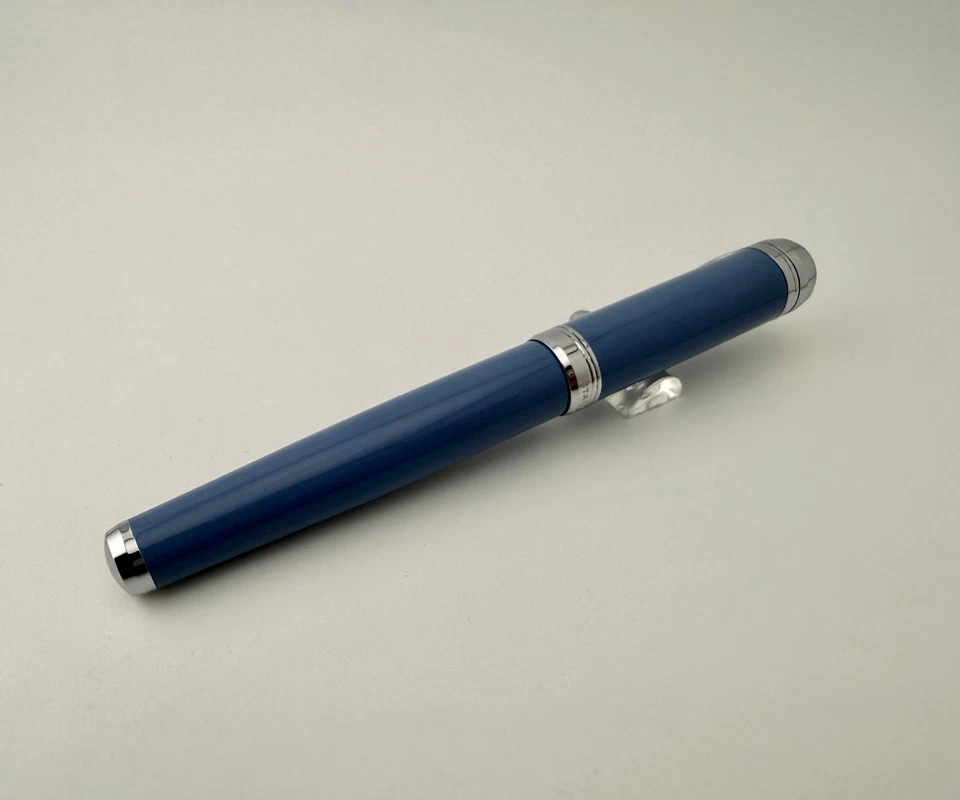 Aurora Talentum Celestial Blue Chrome Rollerball Pen - Image 4 of 4