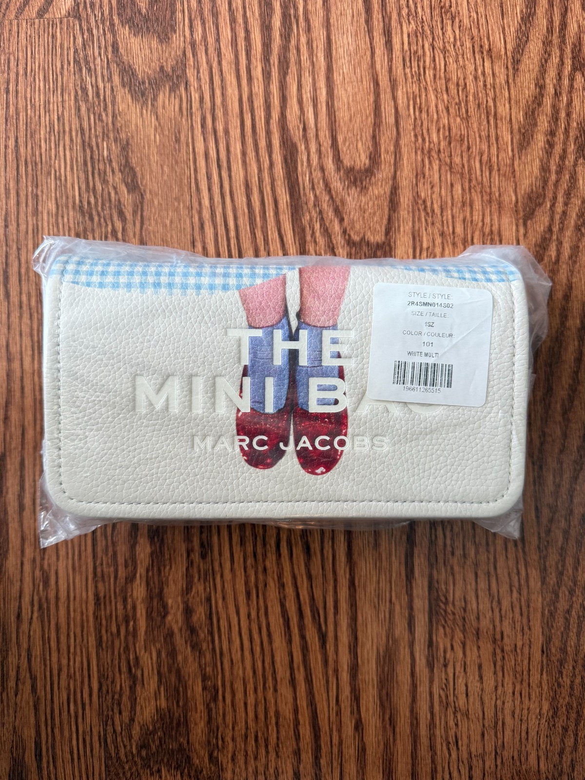 NWT MARC JACOBS x The Wizard of Oz Ruby Leather Mini Bag LIMITED EDITION Wrapped