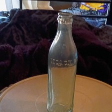 Seattle WA Coca-Cola Clear Embossed Glass Bot...