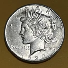 1927-P Peace Silver Dollar XF/ BU!