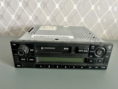 VW MC Autoradio Blaupunkt Beta 6X0035152B Lupo Golf 4 Passat Polo OHNE Code 