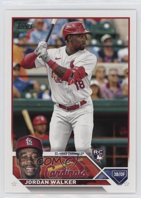 2023 Topps Series 2 Jordan Walker #344 1n6c