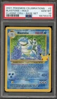 Pokemon Blastoise Celebrations Classic Coll. Base Set Holo Rare #2 PSA 10