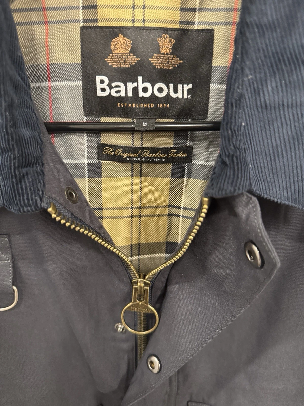Barbour Casual Spey - Navy - product detail image 4