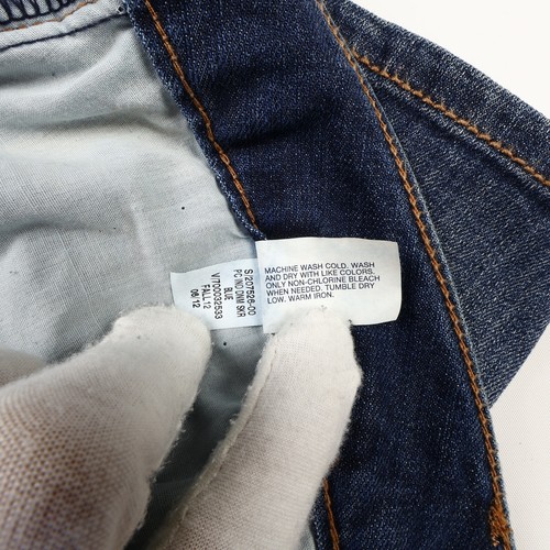 Gap Damen 18/34 Indigo Denim Jeans Minirock dunkle Waschung 2012 - Bild 8 von 9