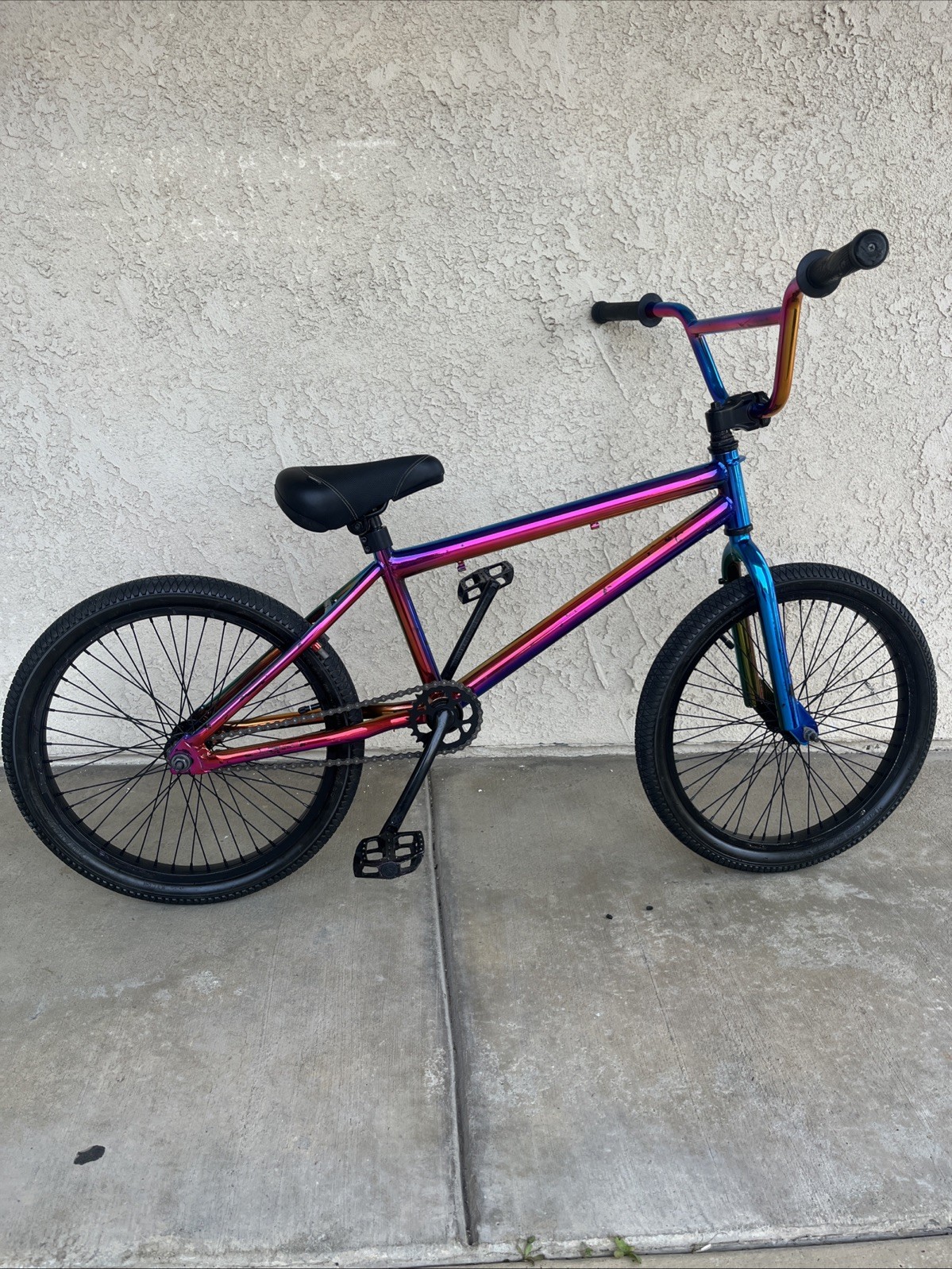 Small Sprocket 20 Inch BMX Bike Mountain Bicycle Single Speed Metal Color