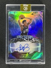 2025-26 Topps Three 3 Ace Bailey #TD-AB Gold Thunder Dunks Auto RC Rookie /10