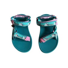 Teva Kids Hurricane Xlt 2 Turquoise Unicorn Waterfall Size 11 NWOT Never Worn