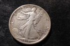 1916-D VF Bold Devices Walking Liberty Half Dollar Nice NJX