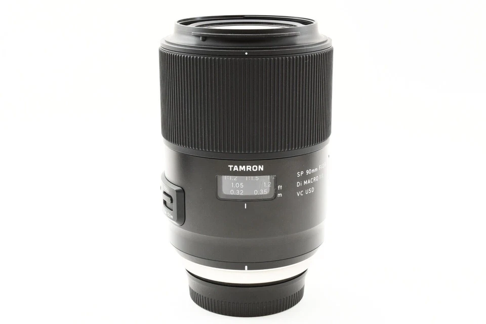 Objectif macro Tamron SP 90 mm f/2,8 Di Macro VC USD à mise au point unique... - Photo 1/1