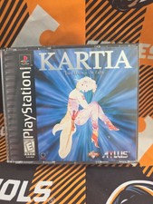 Kartia: The Word of Fate (Sony PlayStation 1, 1998) - No Manual 