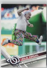 2017 Topps #FP-10 Leslie Jordan First Pitch WILL & GRACE actor