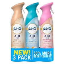 Air Mist, Air Freshener, Odor Fighting Room Spray, Deodorizer for Home Bathro...