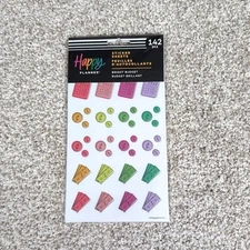 Happy Planner Bright Budget Sticker Sheets 142 Pieces New
