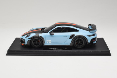 REMC010 Porsche 911 992 TechArt GTstreet R Gulf Blue TechArt 1/18