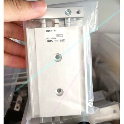 one new brand SMC CXSL15-30 Double shaft cylinder Fast Delivery #zn