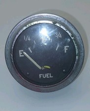 Vintage Ac Spark Plug 12v Fuel Gauge 5643196 Gm Industrial Hot Rod