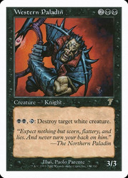 Western Paladin - 7th Edition - Magic: The Gathering