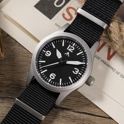 Militado ML05 38mm VH31 Quartz Watch - Domed Sapphire Black/ 36912
