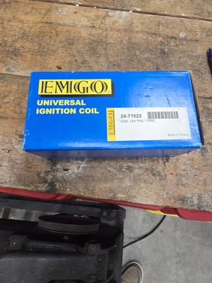 EMGO ignition coil universal 24-71522, 2112-0298, 12volt PVL type Triumph BSA 