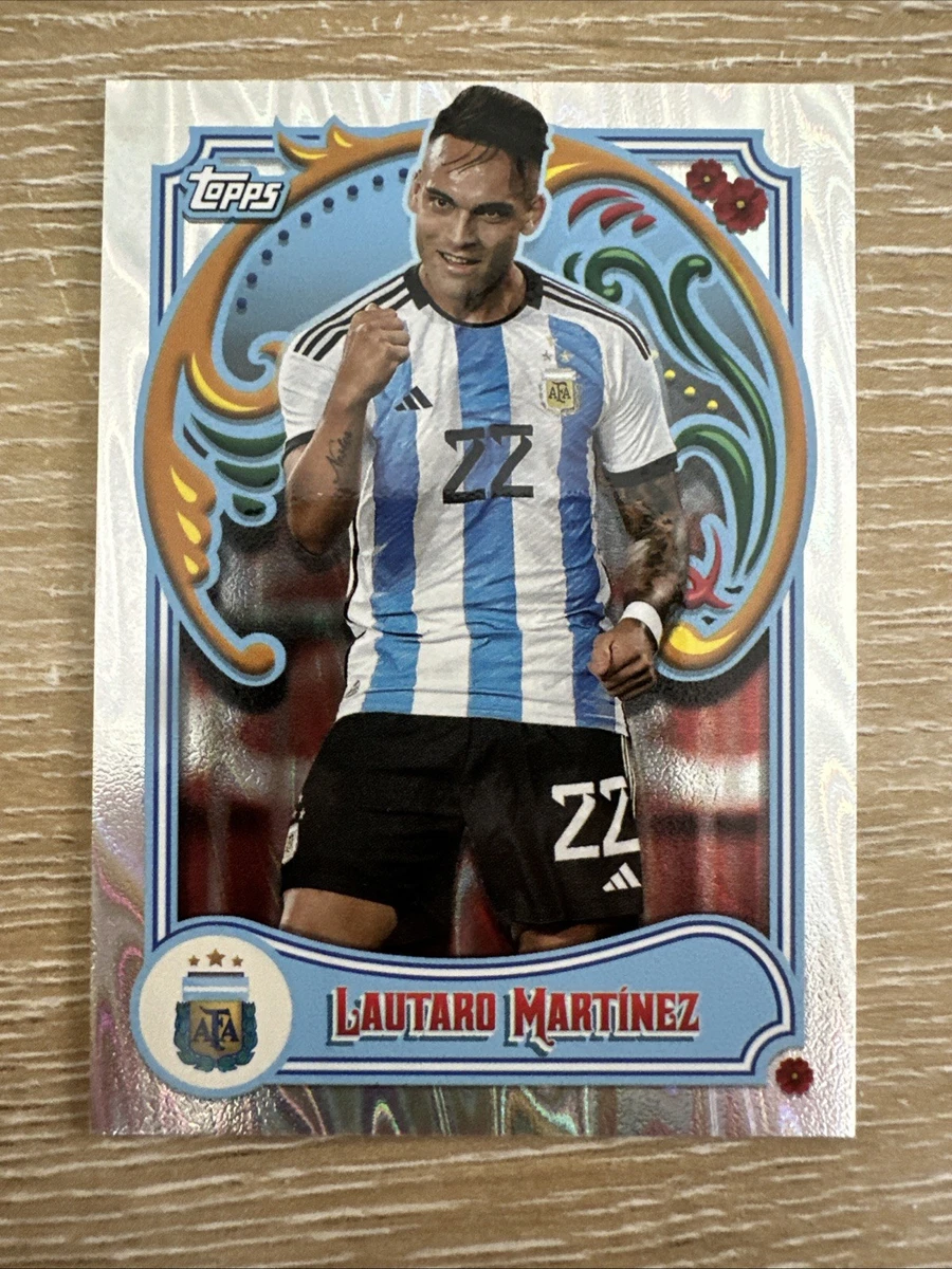 2023 Topps Argentina Fileteado - Lautaro Martinez #22 for sale | eBay