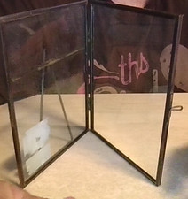 NICE! Copper Rim Stand Alone Clear Glass Picture Frame Concepts In Time LLC NY