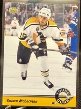 1992-93 Upper Deck Shawn McEachern #565 Pittsburgh Penguins