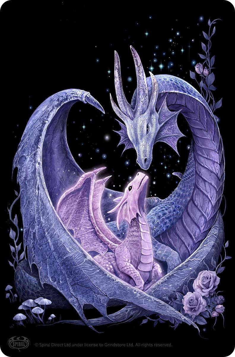 Spiral Maternal Instincts Greet Tin Card