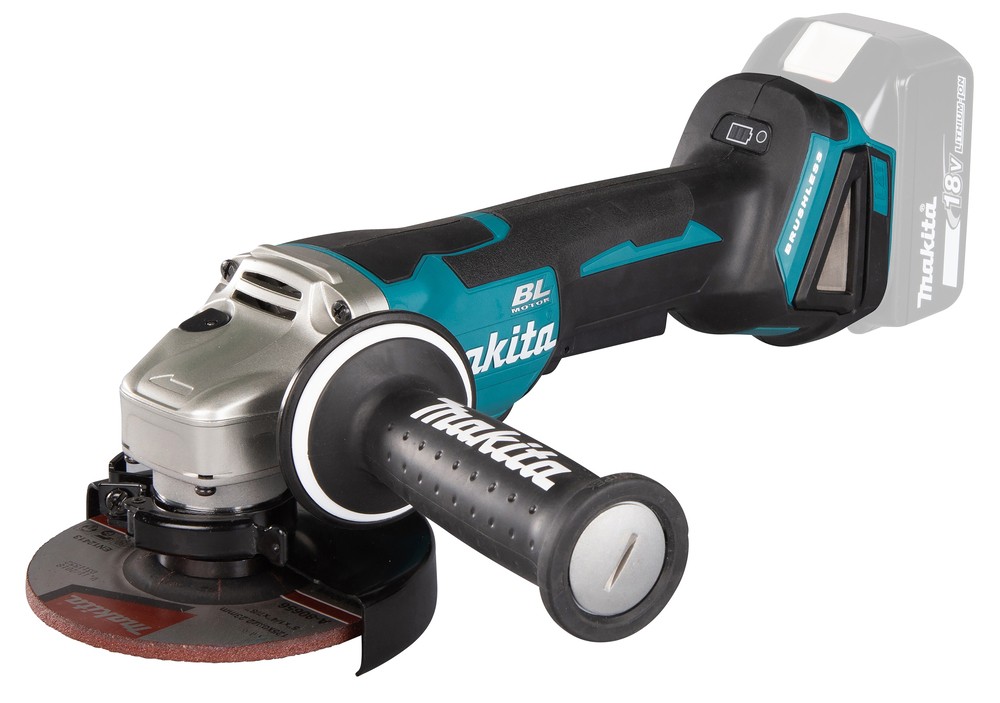 Meuleuse sans fil MAKITA DGA508Z 18V LXT - Découpe puissante Ø125 mm et frein électrique