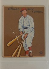 1933 Goudey - Rick Ferrell #197 (RC) - Ungraded - Boston Red Sox